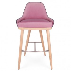 Glow Wooden Bar Stool