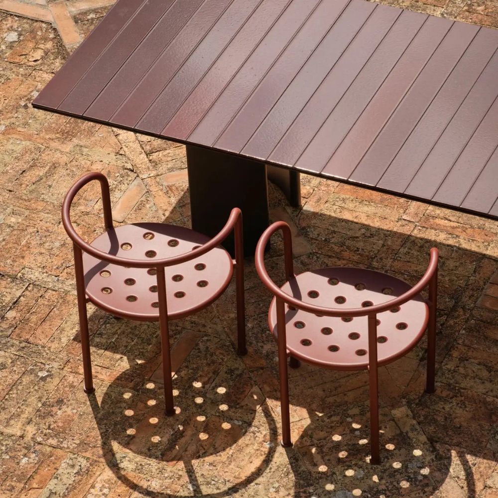 Roe Metal Armchair Roe Metal Armchair