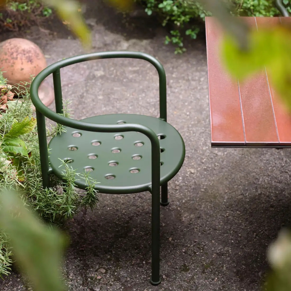 Roe Metal Armchair Roe Metal Armchair