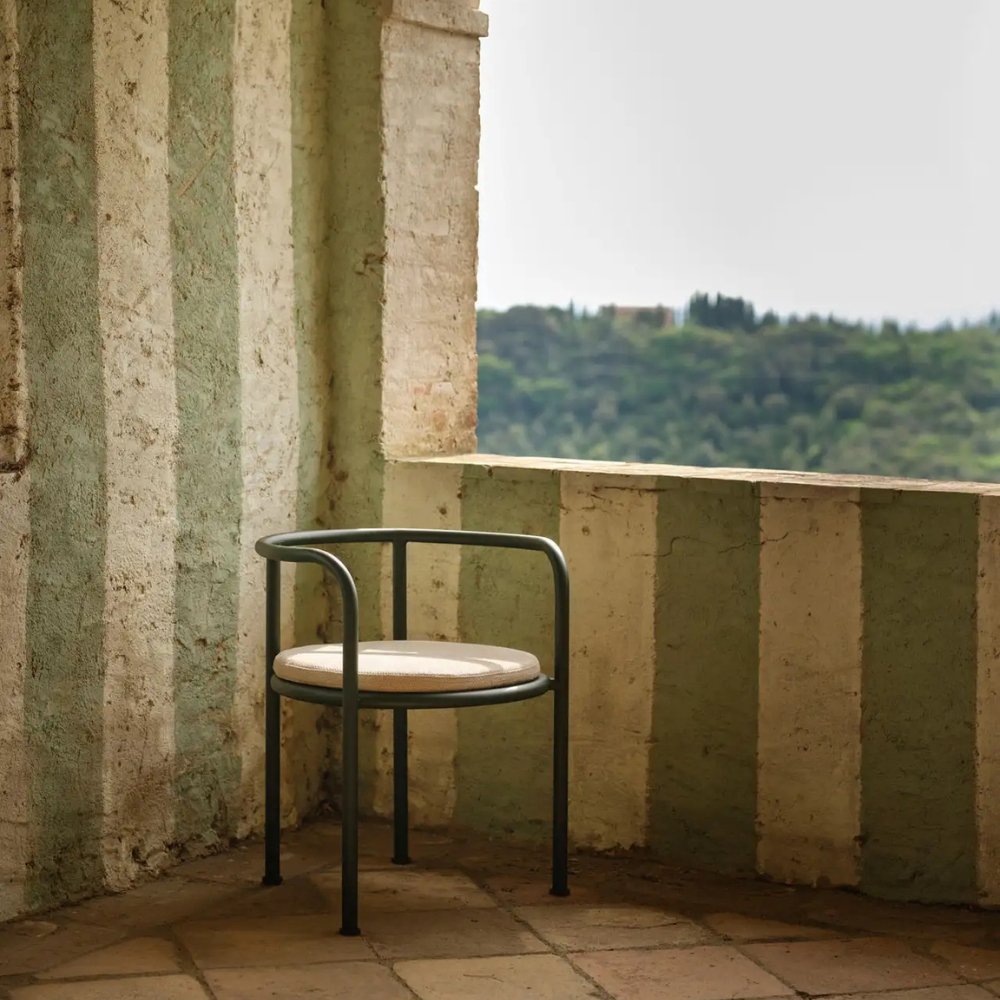 Roe Metal Armchair Roe Metal Armchair