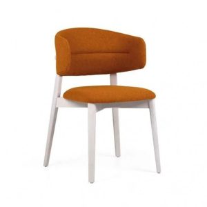 Coffee Upholstered Side Chair