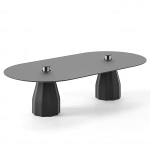 Burin Oval Table