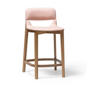 Leaf Bar Stool Upholstered