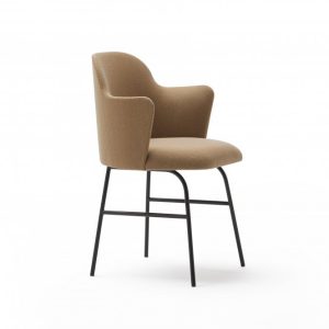 Aleta Metal Base Armchair