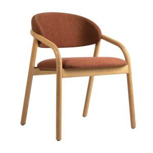 Elia Armchair Upholstered Seat and Back