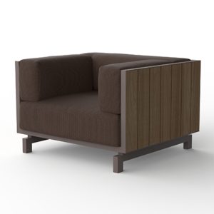 Vineyard Upholstered Lounge Chair