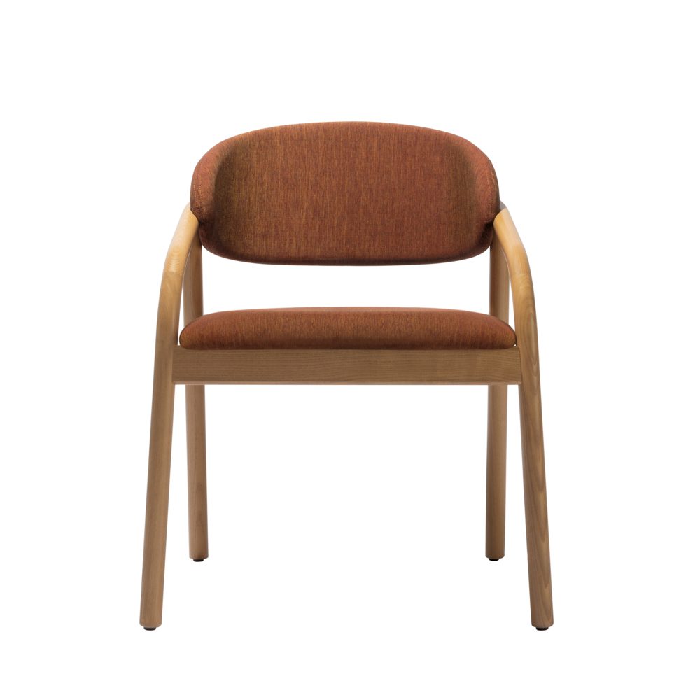 Elia Armchair Upholstered Seat and Back Elia Armchair Upholstered Seat and Back