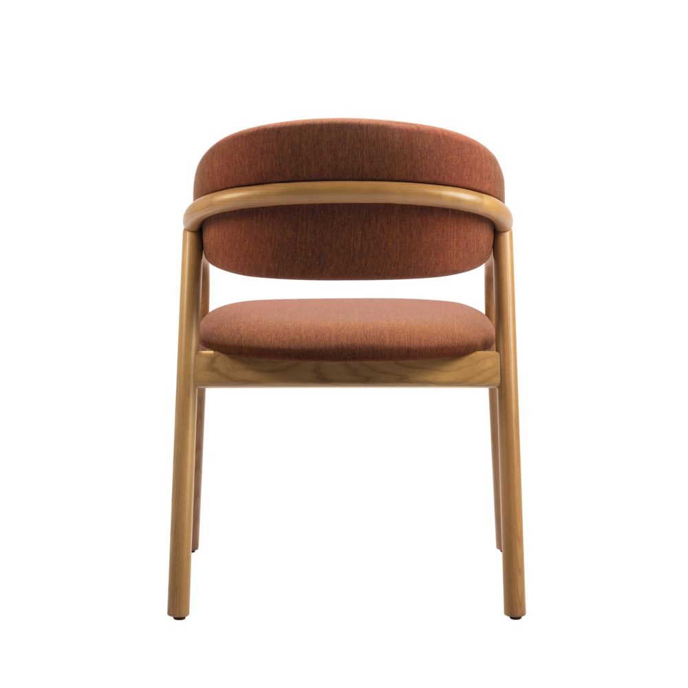 Elia Armchair Upholstered Seat and Back Elia Armchair Upholstered Seat and Back