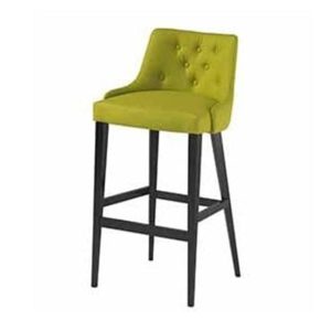 Louvre Buttoned Bar Stool