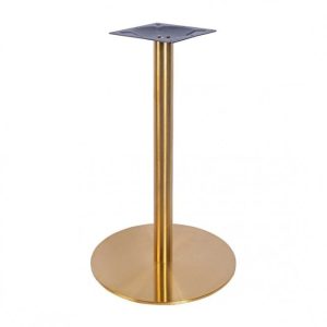 Zeus Brass Poseur Table Base