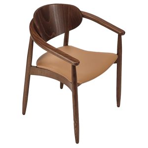 Joanne Stacking Armchair with Back Pad
