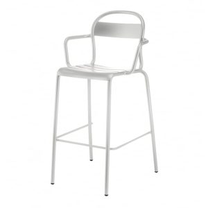 Stecca Bar Stool with Arms