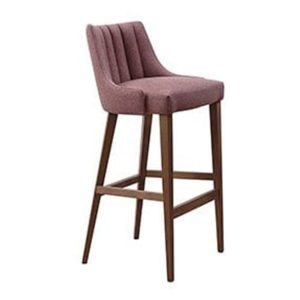 Louvre Fluted Bar Stool