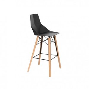 Faz Wooden Bar Stool