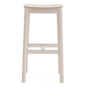 White 135 Bar Stool
