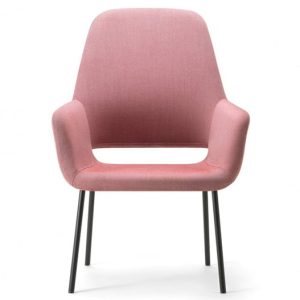 Magda High Back Lounge Chair