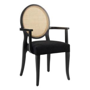 A-Round Rattan Armchair