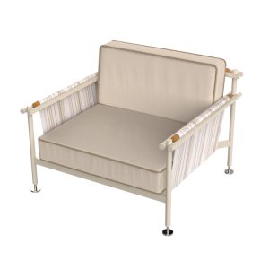 Hamptons Upholstered Lounge Chair