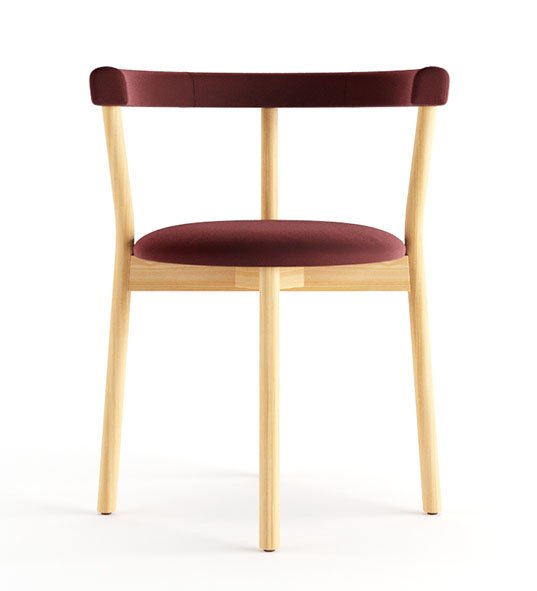 Twist Upholstered Back Armchair Twist Upholstered Back Armchair