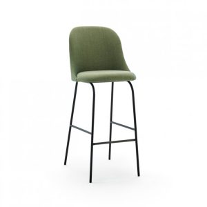 Aleta High Back Bar Stool