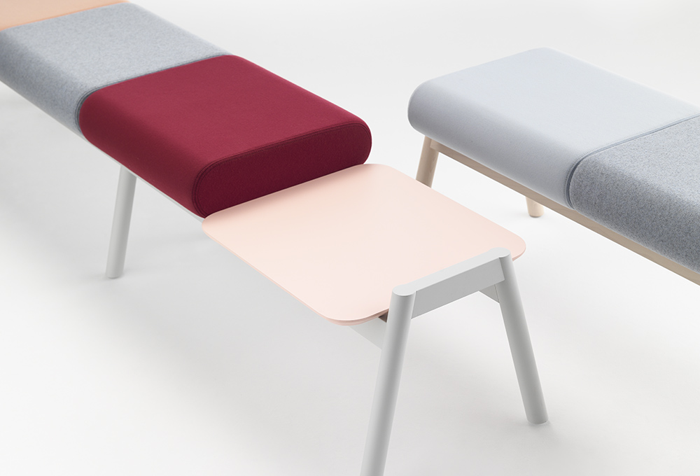 Vanilla 2 Seater Bench with Table Vanilla 2 Seater Bench with Table