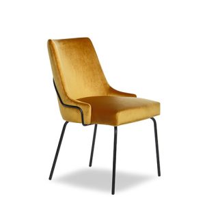Louvre Strap Tube Side Chair