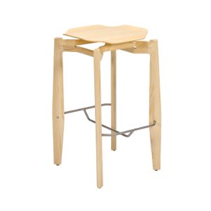 Rasa Wooden Counter Stool