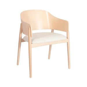 Milo Veneer Back Armchair