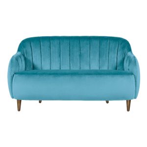 Glamour Fluted 2 Seater Sofa