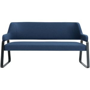 Alan Sled Base 2 Seater Sofa